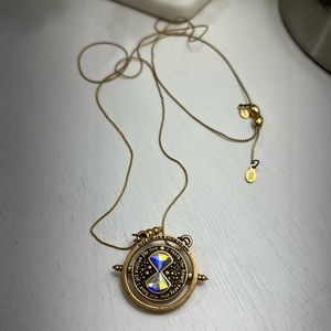Alex and Ani Harry Potter Time Turner Spinner Necklace
